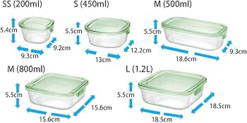iwaki(イワキ) 耐熱ガラス 保存容器 グリーン 個セット Amazon｜iwaki(イワキ) 耐熱ガラス 保存容器 グリーン 5個セット